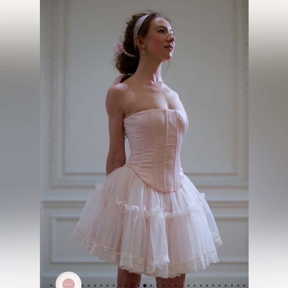 Selkie The Peach Skin Ballet Corset